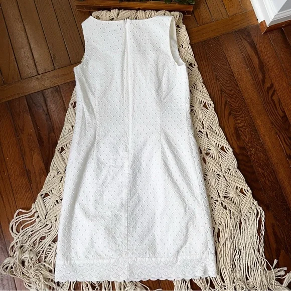 Vineyard Vines | Shep & Ian Eyelet Sleeveless Dress - Picture 5 of 5
